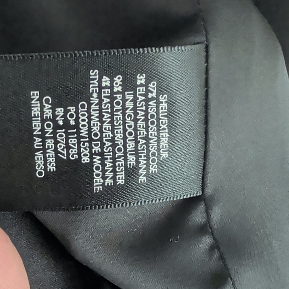 Alice + Olivia Black Blazer Tailored Suit Jacket - Picture 2 of 2